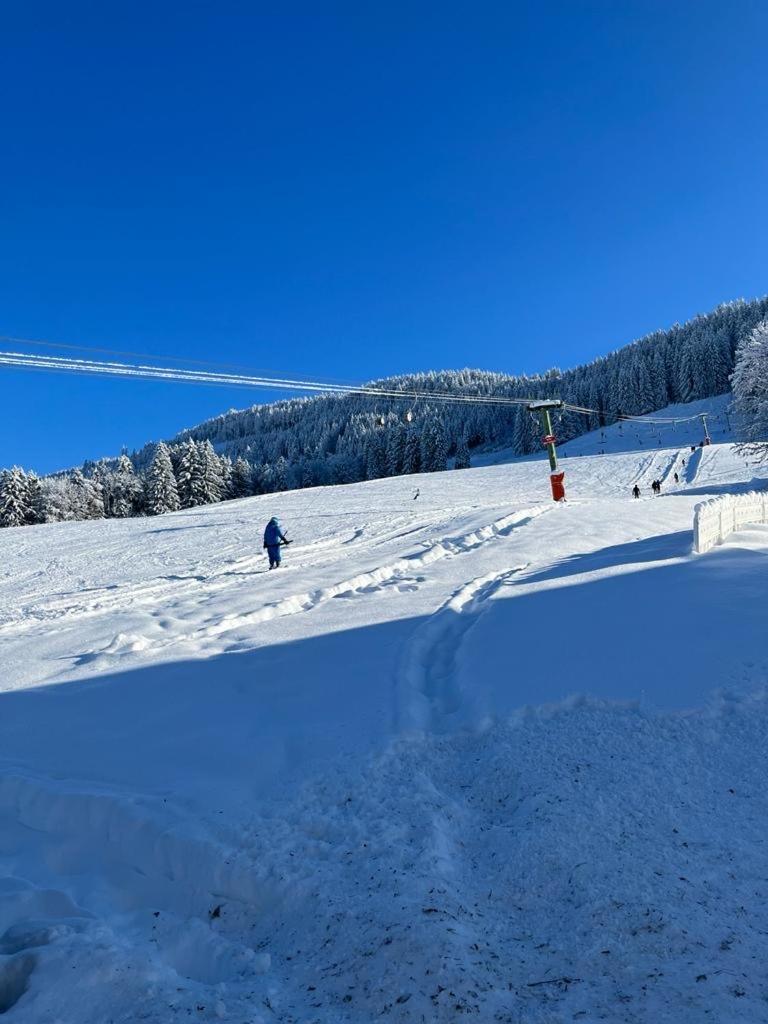 Ferienwohnung Aigisblick Mit Pool Und Sauna, Direkt Am Skihang Missen-Wilhams Exterior photo